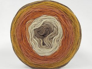 Composition 100% Acrylique haut de gamme, Brand Ice Yarns, Brown Shades, fnt2-77668