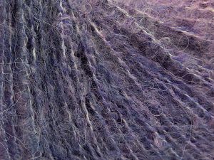 Contenido de fibra 8% Mohair, 70% AcrÃ­lico, 12% Lana, 10% De nylon, Turquoise, Purple, Pink, Lilac, Brand Ice Yarns, fnt2-77707 