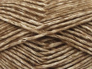 Composition 66% Coton, 34% Acrylique, Brand Ice Yarns, Brown, fnt2-77819 