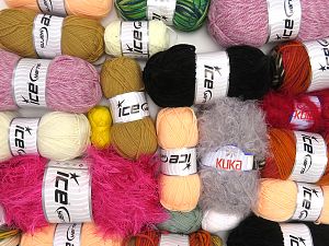 Acrylic Types In this list; you see most recent 50 mixed lots. <br> To see all <a href=&/mixed_lots/o/4#list&>CLICK HERE</a> (Old ones have much better deals)<hr> Brand Ice Yarns, fnt2-77883