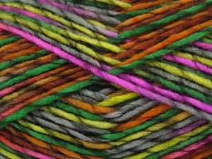 Armonia Lana Yarn from Iceyarns, the perfect yarn to add a splash of color to projects.This multicolor is made from 20% wool and 80% acrylic.