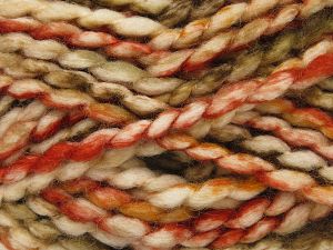 Composition 70% Laine, 30% Acrylique, Brand Ice Yarns, Gold, Copper, Brown, Beige, fnt2-77922 