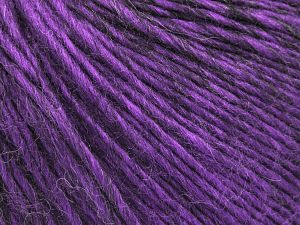 Composition 65% Acrylique, 20% Laine, 15% Alpaga, Purple, Brand Ice Yarns, Grey, fnt2-77963