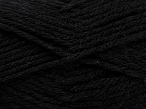 Vezelgehalte 50% superwash wol, 25% Bamboe, 25% Polyamide, Brand Ice Yarns, Black, fnt2-77972 