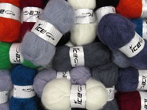 Mohair Classic Yarns In this list; you see most recent 50 mixed lots. <br> To see all <a href=&amp/mixed_lots/o/4#list&amp>CLICK HERE</a> (Old ones have much better deals)<hr> Vezelgehalte 45% Acryl, 30% Mohair, 25% Wol, Brand Ice Yarns, fnt2-78087 