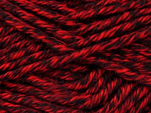 Fiber Content 100% Acrylic, Red, Brand Ice Yarns, Black, Yarn Thickness 6 SuperBulky Bulky, Roving, fnt2-78153 