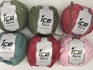 Paper Ribbon Yarns In this list; you see most recent 50 mixed lots. <br> To see all <a href=&amp/mixed_lots/o/4#list&amp>CLICK HERE</a> (Old ones have much better deals)<hr> Composition 70% Polyester, 30% Viscose, Brand Ice Yarns, fnt2-78283 
