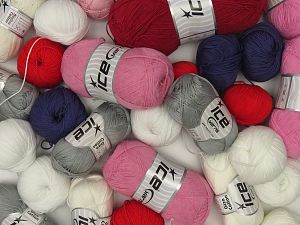 Cotton Types In this list; you see most recent 50 mixed lots. <br> To see all <a href=&/mixed_lots/o/4#list&>CLICK HERE</a> (Old ones have much better deals)<hr> Brand Ice Yarns, fnt2-78293