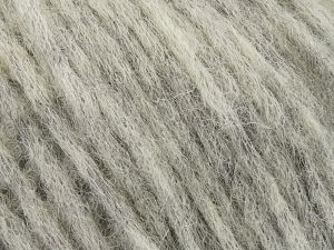 Composition 60% Baby Alpaga, 25% Polyamide, 15% Superwash Extrafine Merino Wool, Light Grey, Brand Ice Yarns, fnt2-78360 