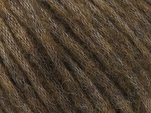 Contenido de fibra 60% BebÃ© Alpaca, 25% Poliamida, 15% Superwash Extrafine Merino Wool, Brand Ice Yarns, Brown, fnt2-78361 