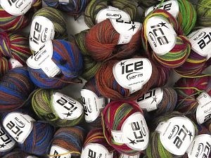 Pure Wool Magic Yarns In this list; you see most recent 50 mixed lots. <br> To see all <a href=&/mixed_lots/o/4#list&>CLICK HERE</a> (Old ones have much better deals)<hr> İçerik 100% Yün, Brand Ice Yarns, fnt2-78452