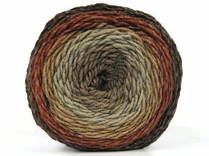 Composition 100% Acrylique haut de gamme, Brand Ice Yarns, Copper, Brown Shades, fnt2-78526 
