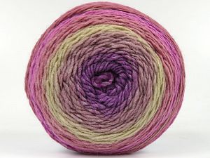 Composition 100% Acrylique haut de gamme, Pink Shades, Lilac Shades, Brand Ice Yarns, Cream, fnt2-78531