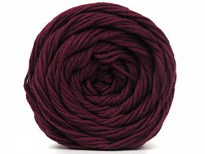 Composition 52% Coton, 48% Bambou, Maroon, Brand Ice Yarns, fnt2-78536 