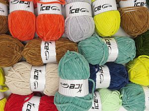 Chenille Baby Yarns In this list; you see most recent 50 mixed lots. <br> To see all <a href=&amp/mixed_lots/o/4#list&amp>CLICK HERE</a> (Old ones have much better deals)<hr> Contenido de fibra 100% Micro fibra, Brand Ice Yarns, fnt2-78723 