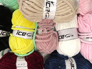 Chenille Types In this list; you see most recent 50 mixed lots. <br> To see all <a href=&amp/mixed_lots/o/4#list&amp>CLICK HERE</a> (Old ones have much better deals)<hr> Composition 100% Microfibre, Brand Ice Yarns, fnt2-78754 