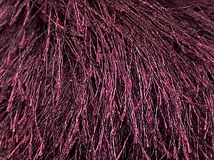 Composition 100% Polyester, Maroon, Brand Ice Yarns, Yarn Thickness 6 SuperBulky Bulky, Roving, fnt2-13272 