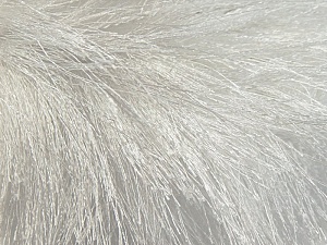 Fiber Content 100% Polyester, White, Brand Ice Yarns, Yarn Thickness 6 SuperBulky Bulky, Roving, fnt2-14160