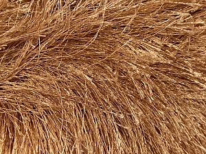 Fiber Content 100% Polyester, Light Brown, Brand Ice Yarns, Yarn Thickness 6 SuperBulky Bulky, Roving, fnt2-14170