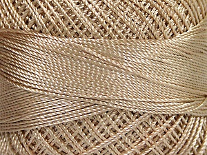 Fiber Content 100% Micro Fiber, Brand YarnArt, Beige, Yarn Thickness 0 Lace Fingering Crochet Thread, fnt2-17305