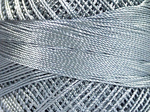 Fiber Content 100% Micro Fiber, Brand YarnArt, Grey, Yarn Thickness 0 Lace Fingering Crochet Thread, fnt2-17312