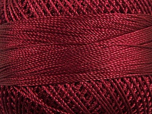 Fiber Content 100% Micro Fiber, Brand YarnArt, Burgundy, Yarn Thickness 0 Lace Fingering Crochet Thread, fnt2-17315