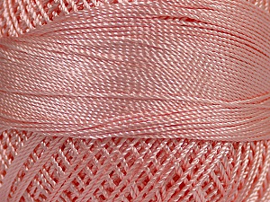 Fiber Content 100% Micro Fiber, Brand YarnArt, Light Pink, Yarn Thickness 0 Lace Fingering Crochet Thread, fnt2-17316 