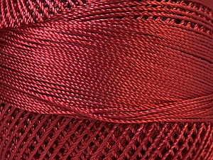 Contenido de fibra 100% Micro fibra, Brand YarnArt, Red, Yarn Thickness 0 Lace Fingering Crochet Thread, fnt2-17324