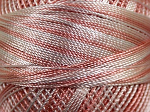 Contenido de fibra 100% Micro fibra, Brand YarnArt, White, Light Orange, Yarn Thickness 0 Lace Fingering Crochet Thread, fnt2-17331