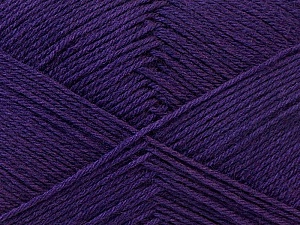 Fiber Content 60% Merino Wool, 40% Acrylic, Purple, Brand Ice Yarns, Yarn Thickness 2 Fine Sport, Baby, fnt2-21107