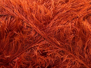 Fiber Content 100% Polyester, Brand Ice Yarns, Copper, Yarn Thickness 5 Bulky Chunky, Craft, Rug, fnt2-22712