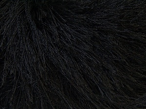 Composition 100% Polyester, Brand Ice Yarns, Black, Yarn Thickness 5 Bulky Chunky, Craft, Rug, fnt2-22743
