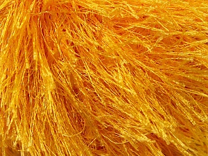 Fiber Content 100% Polyester, Yellow, Brand Ice Yarns, Yarn Thickness 5 Bulky Chunky, Craft, Rug, fnt2-22756