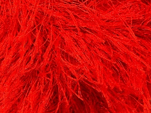 Composition 100% Polyester, Red, Brand Ice Yarns, Yarn Thickness 5 Bulky Chunky, Craft, Rug, fnt2-22761