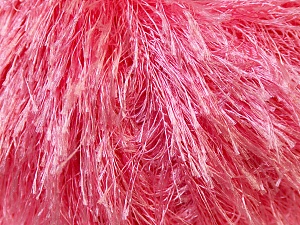 Fiber Content 100% Polyester, Pink, Brand Ice Yarns, Yarn Thickness 5 Bulky Chunky, Craft, Rug, fnt2-22767
