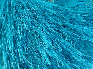 Composition 100% Polyester, Turquoise, Brand Ice Yarns, Yarn Thickness 5 Bulky Chunky, Craft, Rug, fnt2-22778