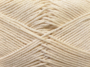 Contenido de fibra 100% Mercerizado del algodón, Brand Ice Yarns, Cream, Yarn Thickness 2 Fine Sport, Baby, fnt2-23323