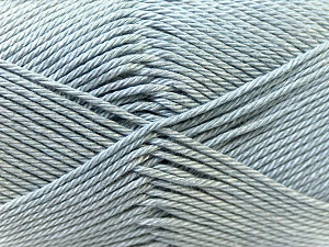 Contenido de fibra 100% Mercerizado del algodón, Brand Ice Yarns, Grey, Yarn Thickness 2 Fine Sport, Baby, fnt2-23324