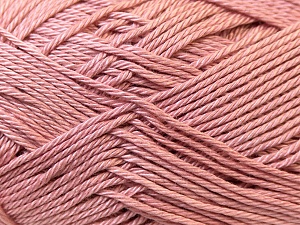 Contenido de fibra 100% Mercerizado del algodón, Rose Pink, Brand Ice Yarns, Yarn Thickness 2 Fine Sport, Baby, fnt2-23331
