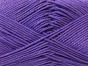 Composition 100% Coton mercerisé, Purple, Brand Ice Yarns, Yarn Thickness 2 Fine Sport, Baby, fnt2-23335