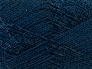 Contenido de fibra 100% Mercerizado del algodón, Navy, Brand Ice Yarns, Yarn Thickness 2 Fine Sport, Baby, fnt2-23337