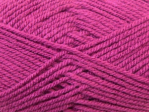 Worsted Fiber Content 100% Acrylic, Rose Pink, Brand Ice Yarns, Yarn Thickness 4 Medium Worsted, Afghan, Aran, fnt2-23732