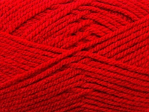 Bulky Fiber Content 100% Acrylic, Red, Brand Ice Yarns, Yarn Thickness 5 Bulky Chunky, Craft, Rug, fnt2-23752