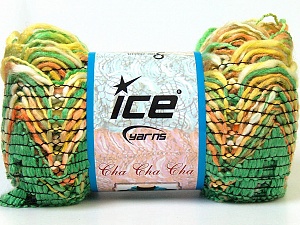 Composition 90% Acrylique, 10% Polyester, Yellow, Orange, Brand Ice Yarns, Green, Yarn Thickness 6 SuperBulky Bulky, Roving, fnt2-24127