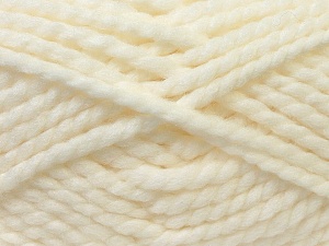 SuperBulky Composition 55% Acrylique, 45% Laine, White, Brand Ice Yarns, Yarn Thickness 6 SuperBulky Bulky, Roving, fnt2-24936 