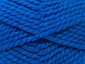 SuperBulky Fiber Content 55% Acrylic, 45% Wool, Brand Ice Yarns, Blue, Yarn Thickness 6 SuperBulky Bulky, Roving, fnt2-24947