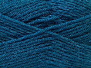 Composition 70% Dralon, 30% Alpaga, Brand Ice Yarns, Blue, Yarn Thickness 4 Medium Worsted, Afghan, Aran, fnt2-25667 