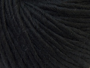 Fiber Content 100% Wool, Brand Ice Yarns, Black, Yarn Thickness 5 Bulky Chunky, Craft, Rug, fnt2-25992