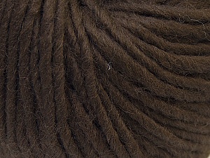 Fiber Content 100% Wool, Brand Ice Yarns, Brown, Yarn Thickness 5 Bulky Chunky, Craft, Rug, fnt2-25995