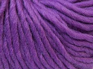 Fiber Content 100% Wool, Lavender, Brand Ice Yarns, Yarn Thickness 5 Bulky Chunky, Craft, Rug, fnt2-26007